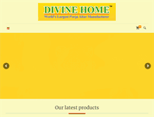 Tablet Screenshot of divinehome.com.my
